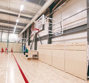 Basketmål vägghängt mini/normal