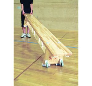 Transporthjul gymnastikbänk